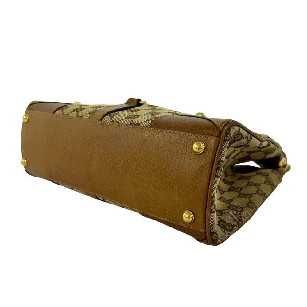 GUCCI Brown Leather Jackie Shoulder Bag - Picture 8 of 10